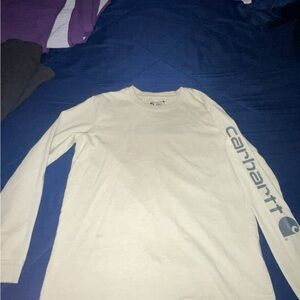 Carhartt White Long Sleeve Shirt